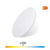 Aplique led circular de superficie 18 w 4000 k, 1820 lm ø33 x 6,6 cm