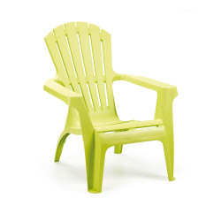 Sillon relax dolomiti color lima, apilable