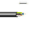 Manguera tubular vv-k06/1kv 5 g 2,50 mm², negra euro/m