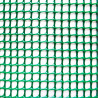 Rollo de malla ligera cadrinet color verde 1 x 5 m cuadro: 4,5 x 4,5 mm