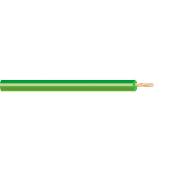 Cablecillo h05v-k 0,50 mm² verde euro/m