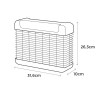 Mata insectos profesional electronico con led 10w 100m² 31,6x10x26,3cm color negro edm