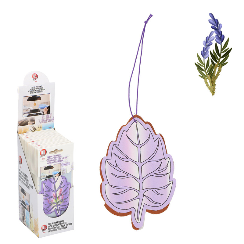 Ambientador hoja lavanda 11cm all ride Ambientador hoja lavanda 11cm all ride