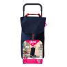 Carro de la compra twin azul 50 l