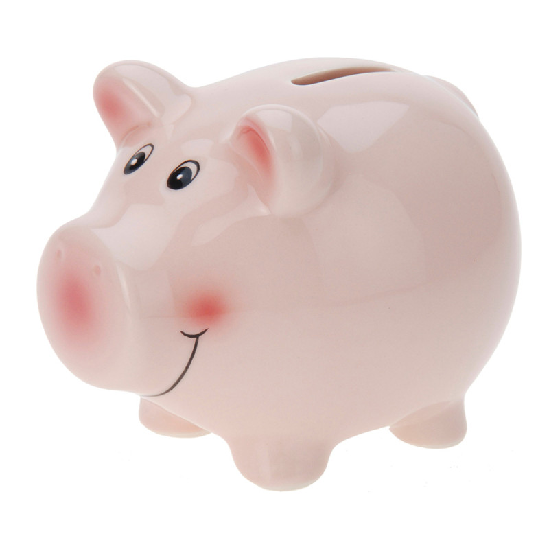Hucha cerdito rosa 115 x 91 x 91mm Hucha cerdito rosa 115 x 91 x 91mm