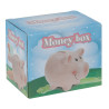Hucha cerdito rosa 115 x 91 x 91mm