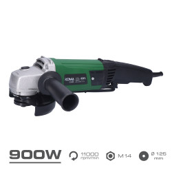 Amoladora electrica 900w ø125 mm 40 x 22 cm