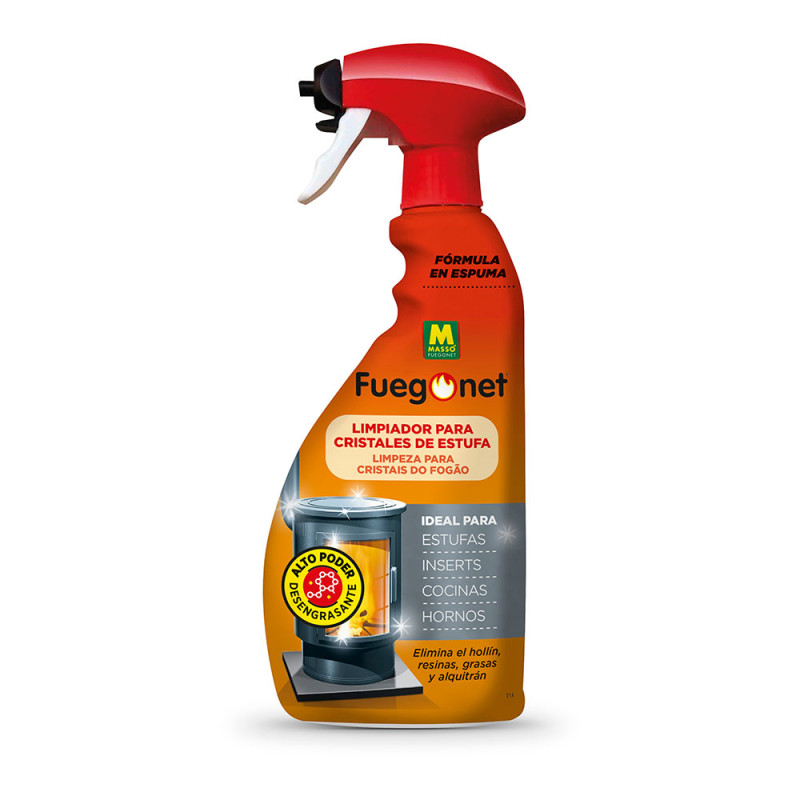 Limpiador de cristal de estufa 750 ml Limpiador de cristal de estufa 750 ml